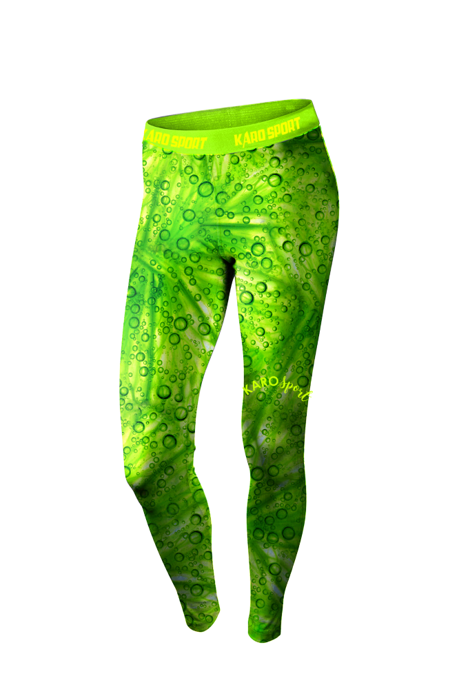 Женские леггинсы "Fresh lime"