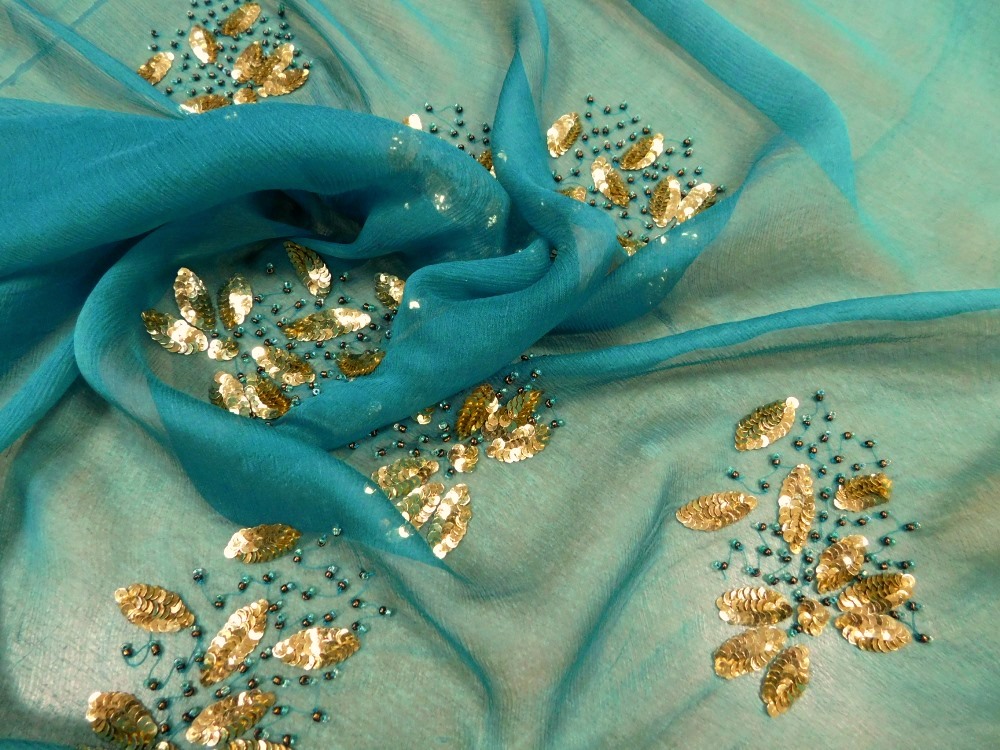 Шифон шелк BLU