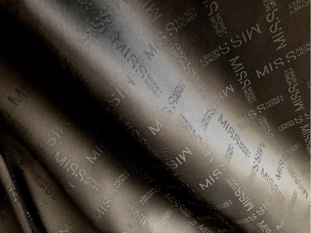 Подклад стрейч №50NERO
