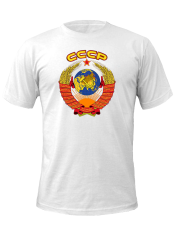 Футболка "СССР" белая