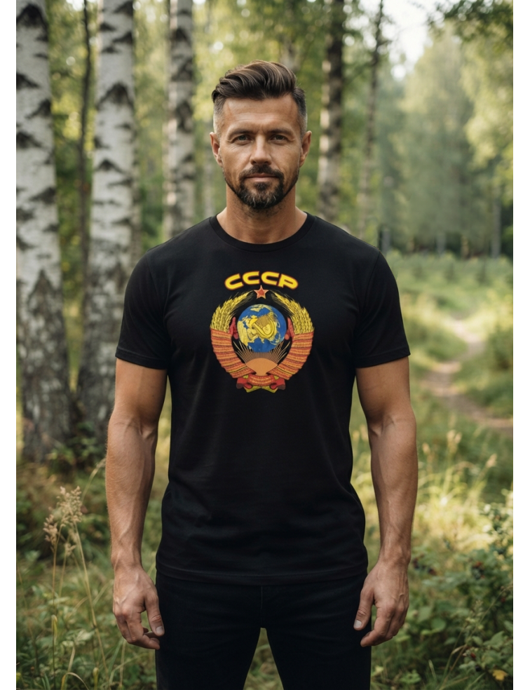 Футболка "СССР" черная